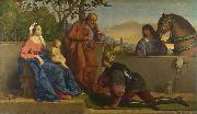 Vincenzo Catena A Warrior adoring the Infant Christ and the Virgin oil painting artist